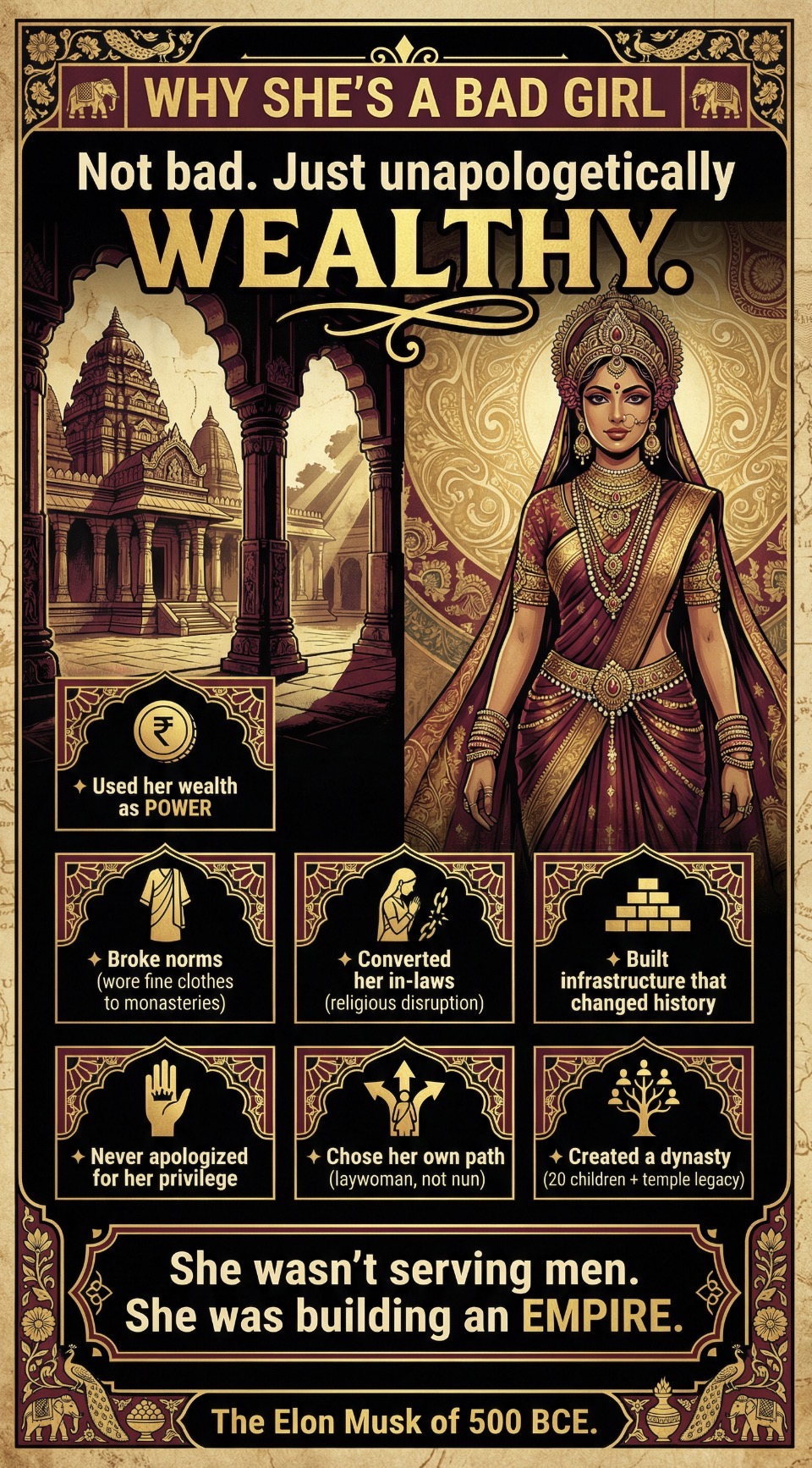 Visakha — Family Tree Card